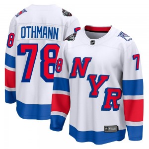 Fanatics Branded Brennan Othmann New York Rangers Men's Breakaway 2024 Stadium Series Jersey - White