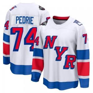Fanatics Branded Vince Pedrie New York Rangers Men's Breakaway 2024 Stadium Series Jersey - White