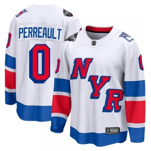Fanatics Branded Gabriel Perreault New York Rangers Men's Breakaway 2024 Stadium Series Jersey - White