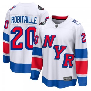 Fanatics Branded Luc Robitaille New York Rangers Men's Breakaway 2024 Stadium Series Jersey - White