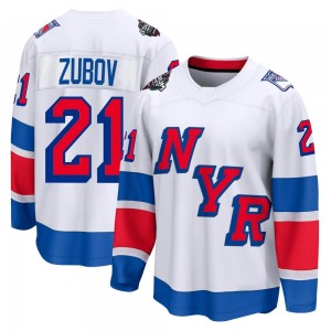 Fanatics Branded Sergei Zubov New York Rangers Men's Breakaway 2024 Stadium Series Jersey - White