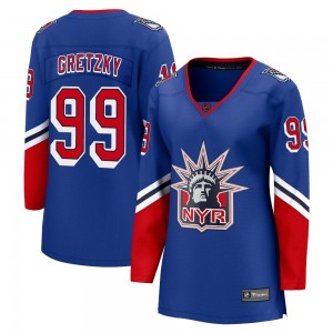 Fanatics Branded Wayne Gretzky New York Rangers Women's Breakaway Special Edition 2.0 Jersey - Royal