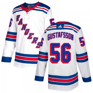 Adidas Erik Gustafsson New York Rangers Men's Authentic Jersey - White