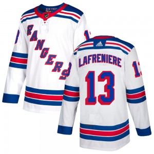 Adidas Alexis Lafreniere New York Rangers Men's Authentic Jersey - White