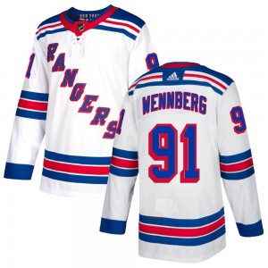 Adidas Alex Wennberg New York Rangers Men's Authentic Jersey - White