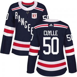 Adidas William Cuylle New York Rangers Women's Authentic 2018 Winter Classic Home Jersey - Navy Blue