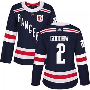 Adidas Barclay Goodrow New York Rangers Women's Authentic 2018 Winter Classic Home Jersey - Navy Blue