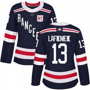 Adidas Alexis Lafreniere New York Rangers Women's Authentic 2018 Winter Classic Home Jersey - Navy Blue