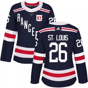 Adidas Martin St. Louis New York Rangers Women's Authentic 2018 Winter Classic Home Jersey - Navy Blue