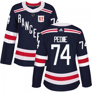 Adidas Vince Pedrie New York Rangers Women's Authentic 2018 Winter Classic Home Jersey - Navy Blue