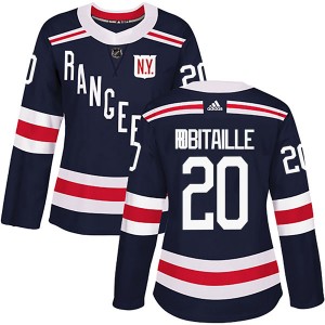Adidas Luc Robitaille New York Rangers Women's Authentic 2018 Winter Classic Home Jersey - Navy Blue