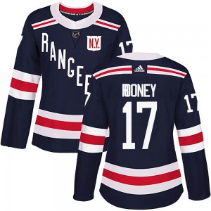 Adidas Kevin Rooney New York Rangers Women's Authentic 2018 Winter Classic Home Jersey - Navy Blue