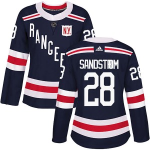 Adidas Tomas Sandstrom New York Rangers Women's Authentic 2018 Winter Classic Home Jersey - Navy Blue