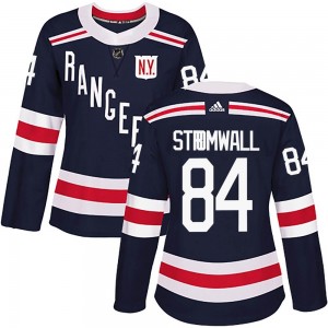 Adidas Malte Stromwall New York Rangers Women's Authentic 2018 Winter Classic Home Jersey - Navy Blue
