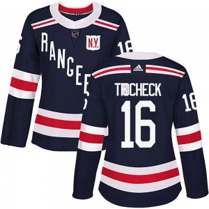Adidas Vincent Trocheck New York Rangers Women's Authentic 2018 Winter Classic Home Jersey - Navy Blue