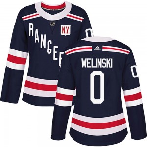 Adidas Andy Welinski New York Rangers Women's Authentic 2018 Winter Classic Home Jersey - Navy Blue