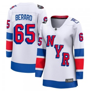 Fanatics Branded Brett Berard New York Rangers Women's Breakaway 2024 Stadium Series Jersey - White