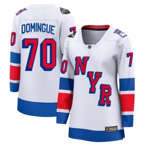 Fanatics Branded Louis Domingue New York Rangers Women's Breakaway 2024 Stadium Series Jersey - White