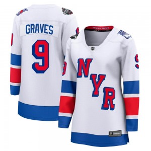 Fanatics Branded Adam Graves New York Rangers Women's Breakaway 2024 Stadium Series Jersey - White
