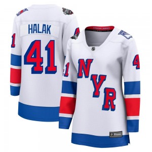 Fanatics Branded Jaroslav Halak New York Rangers Women's Breakaway 2024 Stadium Series Jersey - White