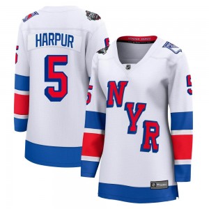 Fanatics Branded Ben Harpur New York Rangers Women's Breakaway 2024 Stadium Series Jersey - White