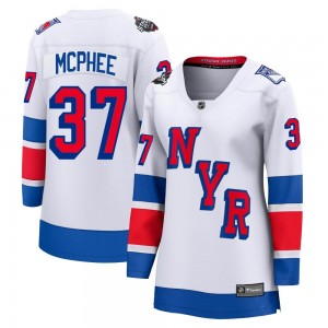 Fanatics Branded George Mcphee New York Rangers Women's Breakaway 2024 Stadium Series Jersey - White