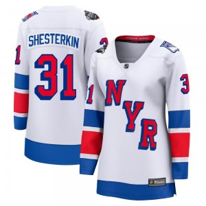 Fanatics Branded Igor Shesterkin New York Rangers Women's Breakaway 2024 Stadium Series Jersey - White