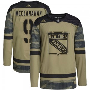 Adidas Rob Mcclanahan New York Rangers Men's Authentic Military Appreciation Practice Jersey - Camo