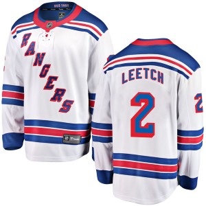 Fanatics Branded Brian Leetch New York Rangers Youth Breakaway Away Jersey - White