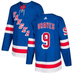 Adidas Adam Graves New York Rangers Men's Authentic Jersey - Royal