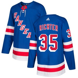 Adidas Mike Richter New York Rangers Men's Authentic Jersey - Royal