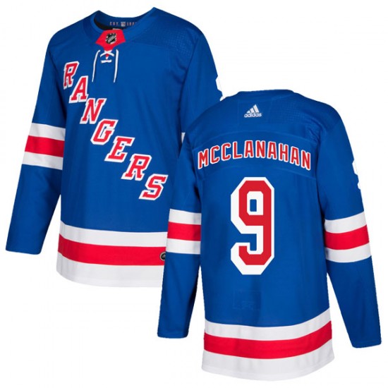 Adidas Rob Mcclanahan New York Rangers Youth Authentic Home Jersey - Royal Blue