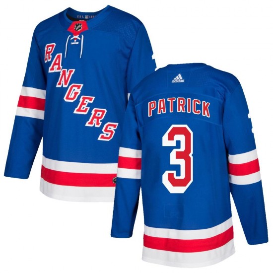 Adidas James Patrick New York Rangers Youth Authentic Home Jersey - Royal Blue