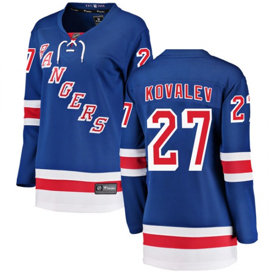 Fanatics Branded Alex Kovalev New York Rangers Women's Breakaway Home Jersey - Blue