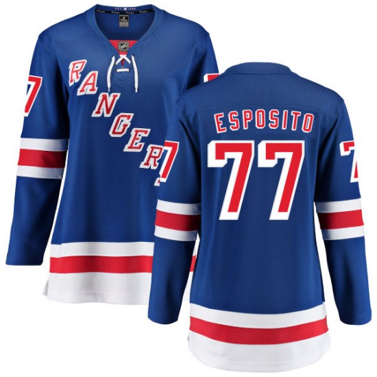 Fanatics Branded Phil Esposito New York Rangers Women's Home Breakaway Jersey - Blue