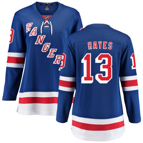 Fanatics Branded Kevin Hayes New York Rangers Women's Home Breakaway Jersey - Blue