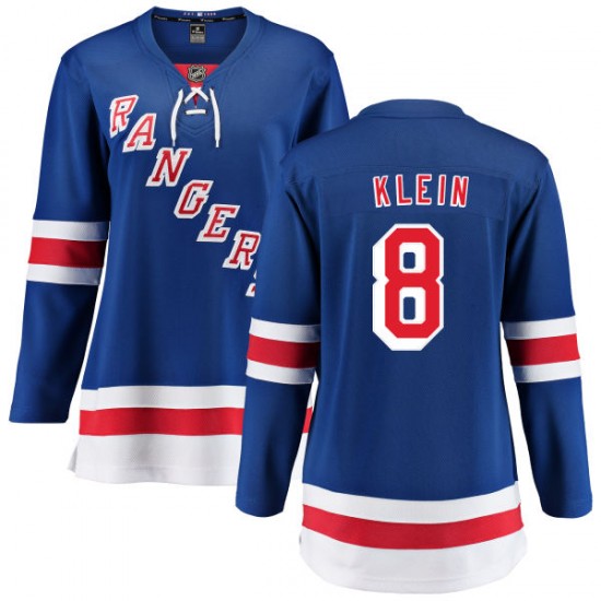 Fanatics Branded Kevin Klein New York Rangers Women's Home Breakaway Jersey - Blue