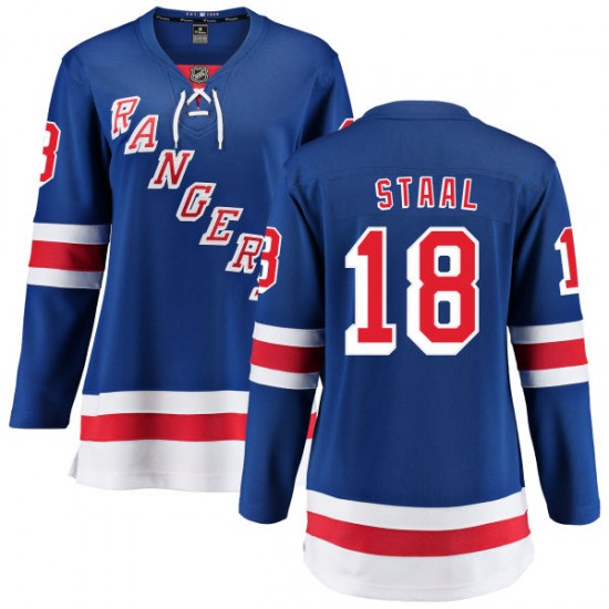 Fanatics Branded Marc Staal New York Rangers Women's Home Breakaway Jersey - Blue