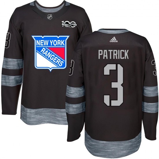 James Patrick New York Rangers Youth Authentic 1917- 100th Anniversary Jersey - Black