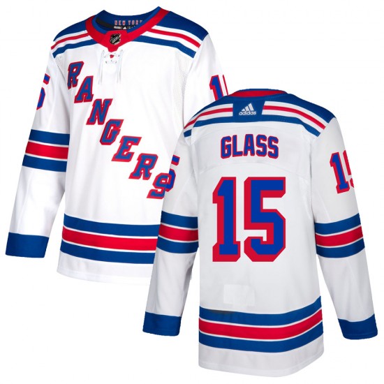 Adidas Tanner Glass New York Rangers Youth Authentic Jersey - White