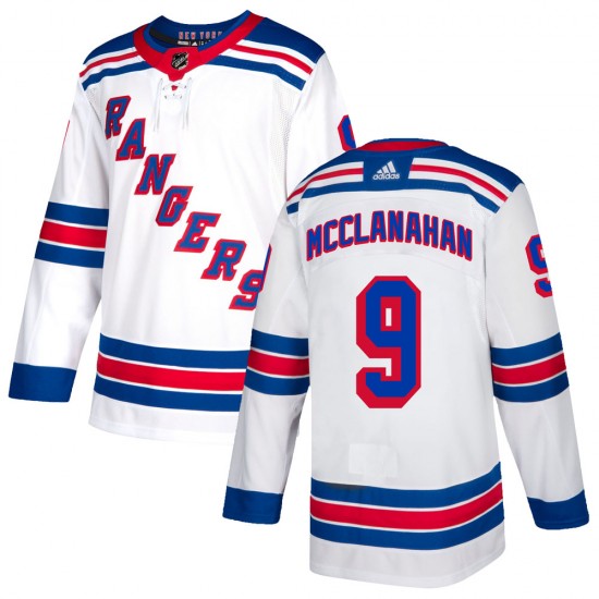 Adidas Rob Mcclanahan New York Rangers Youth Authentic Jersey - White