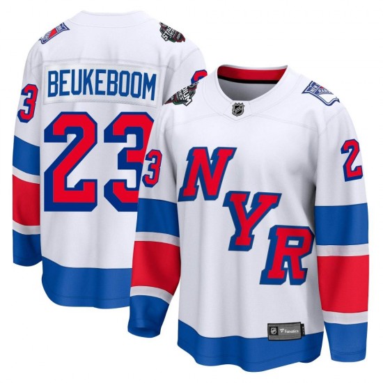 Fanatics Branded Jeff Beukeboom New York Rangers Men's Breakaway 2024 Stadium Series Jersey - White