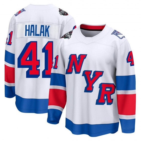 Fanatics Branded Jaroslav Halak New York Rangers Men's Breakaway 2024 Stadium Series Jersey - White