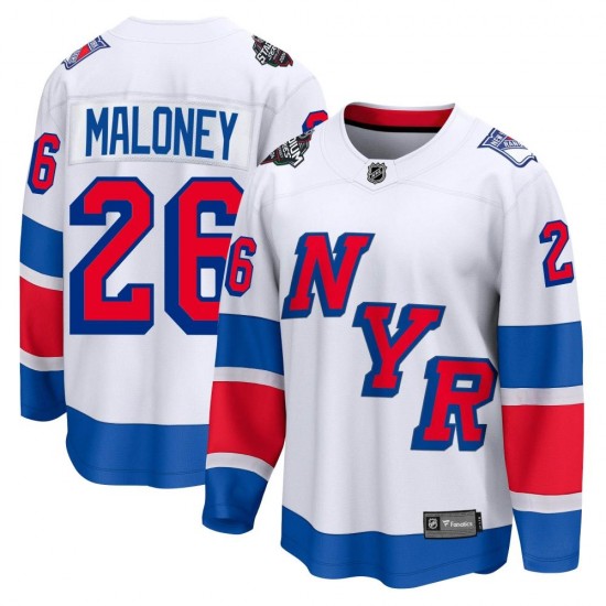 Fanatics Branded Dave Maloney New York Rangers Men's Breakaway 2024 Stadium Series Jersey - White