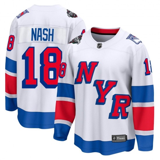 Fanatics Branded Riley Nash New York Rangers Men's Breakaway 2024 Stadium Series Jersey - White