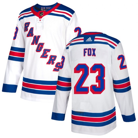 Adidas Adam Fox New York Rangers Men's Authentic Jersey - White