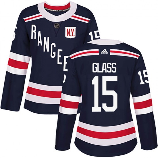 Adidas Tanner Glass New York Rangers Women's Authentic 2018 Winter Classic Home Jersey - Navy Blue