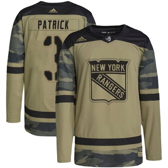 Adidas James Patrick New York Rangers Men's Authentic Military Appreciation Practice Jersey - Camo