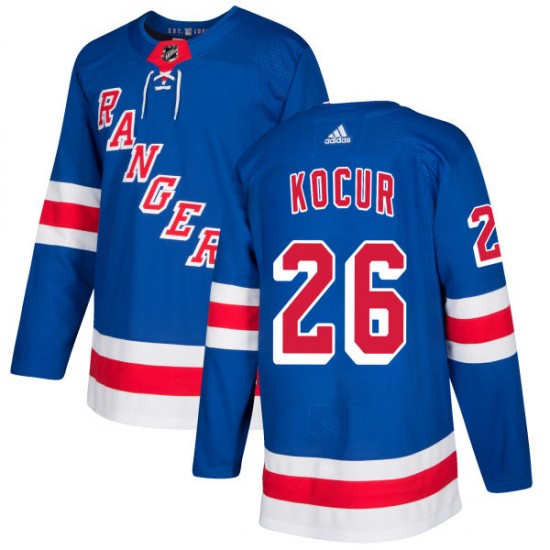 Adidas Joe Kocur New York Rangers Men's Authentic Jersey - Royal
