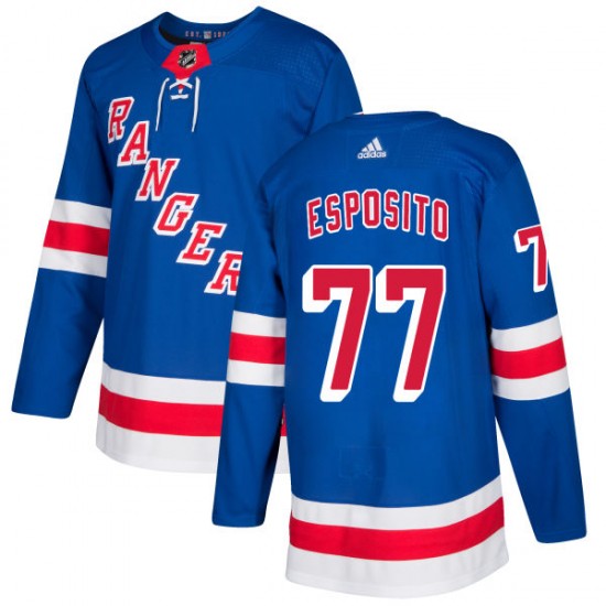 Adidas Phil Esposito New York Rangers Men's Authentic Jersey - Royal